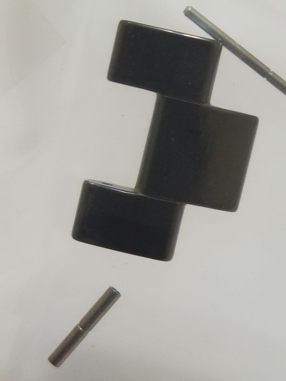 Gucci Link  Black Ceramic  18mm  Part No YDA58457