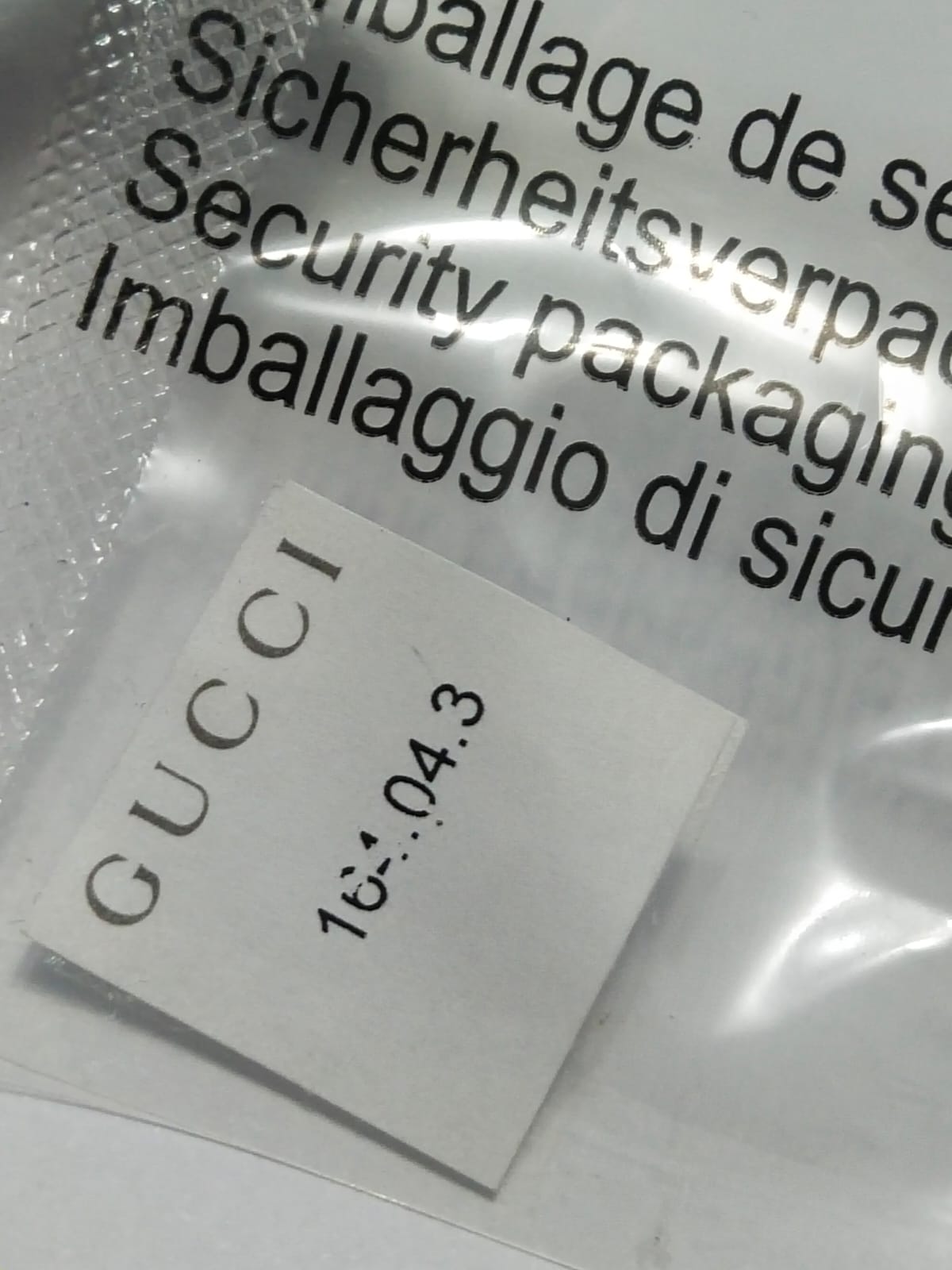 GUCCI GlaspORIGINALpart no.164.04.3