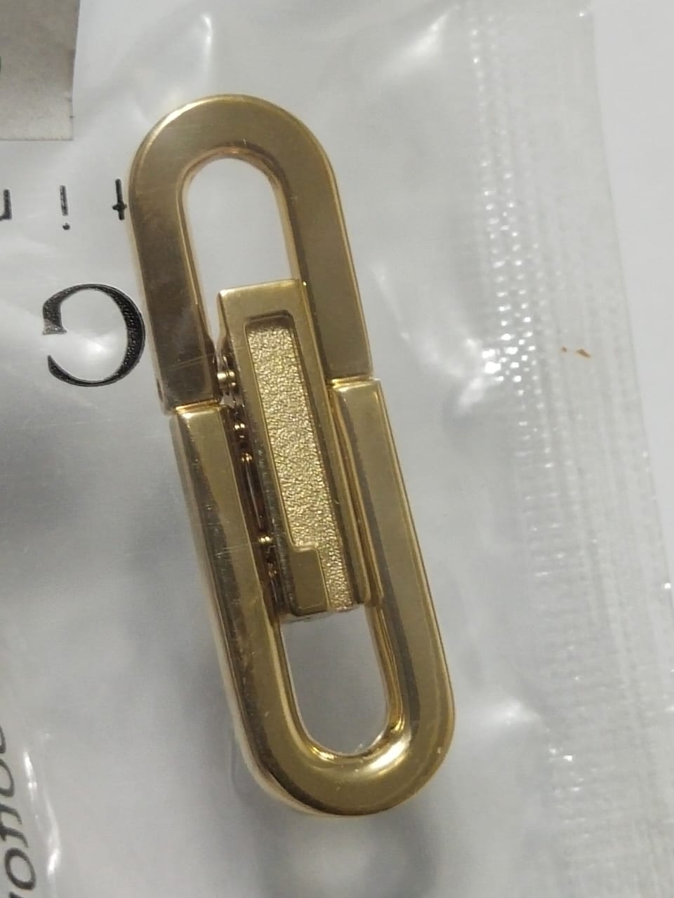 GUCCI Glasp original9mmpart no. 164.6105.2Gold color