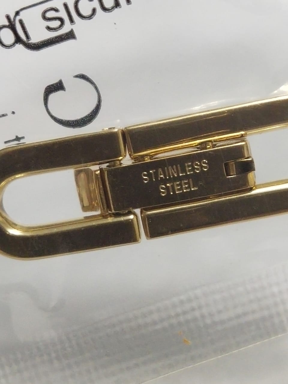 GUCCI Glasp original9mmpart no. 164.6105.2Gold color