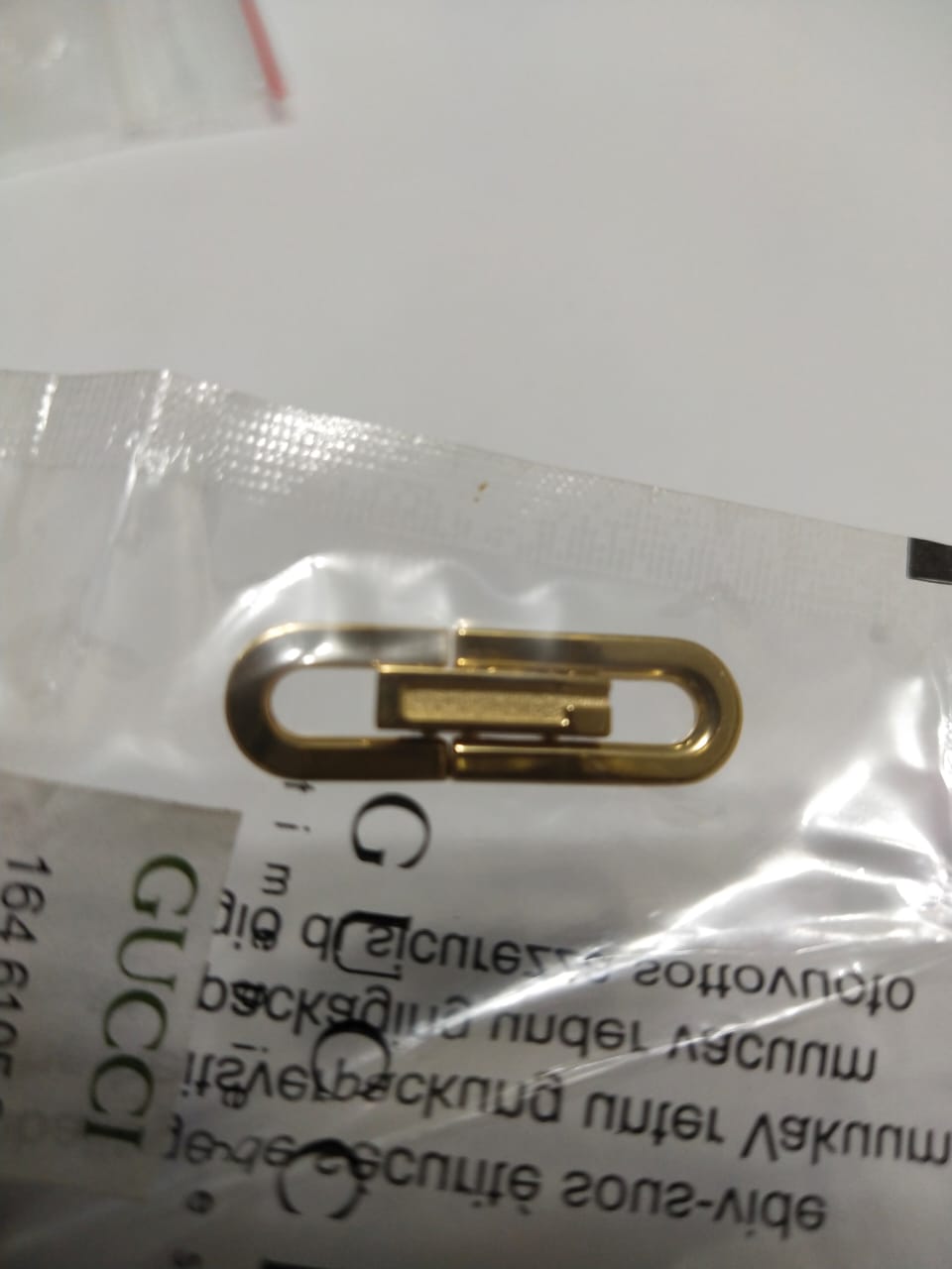 GUCCI Glasp original9mmpart no. 164.6105.2Gold color