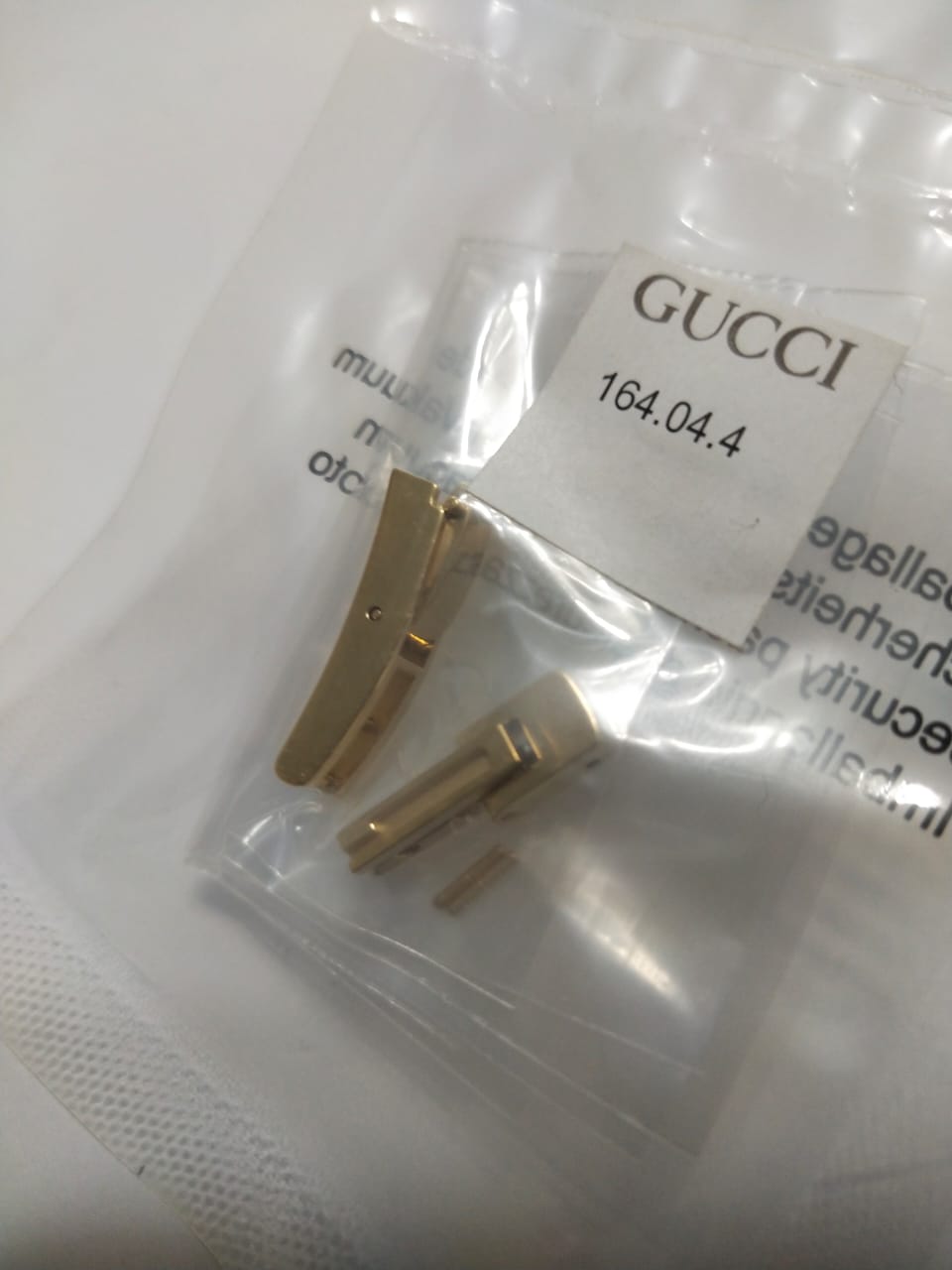 GUCCI Glasp originalgolden color part no. 164.04.4