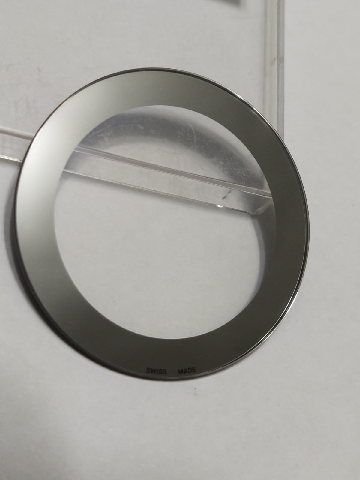 Gucci Original Watch Glass Crystal  Part No YDA42024Silver frame