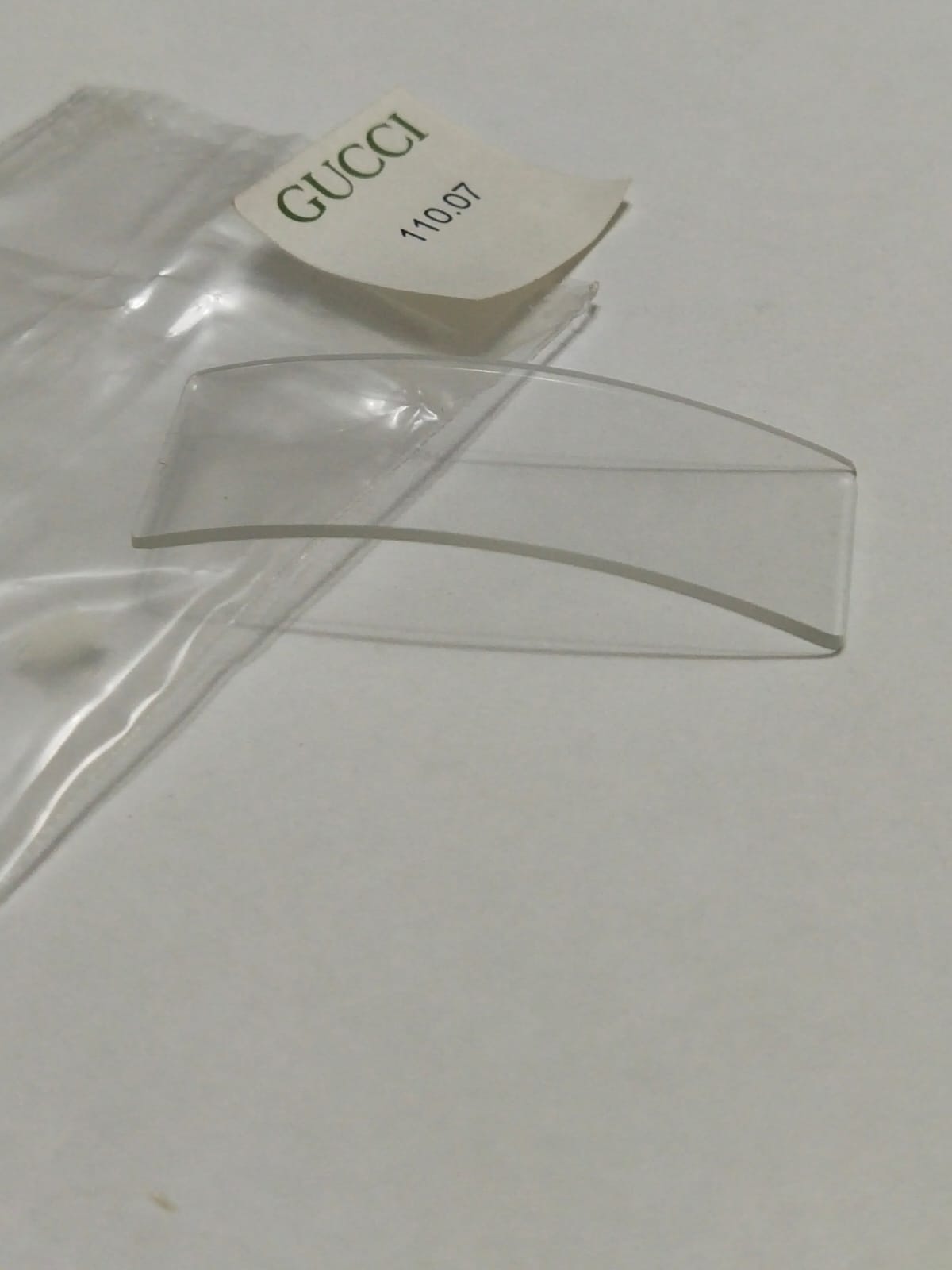 Gucci Original Watch Glass Crystal Part No. 110.07