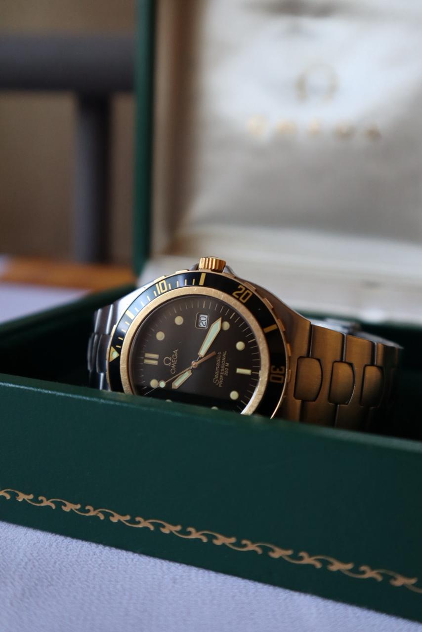 Vintage TwoTone OMEGA “Pre-Bond” SeaMaster 200 🌊 Gold &amp; Steel&nbsp;