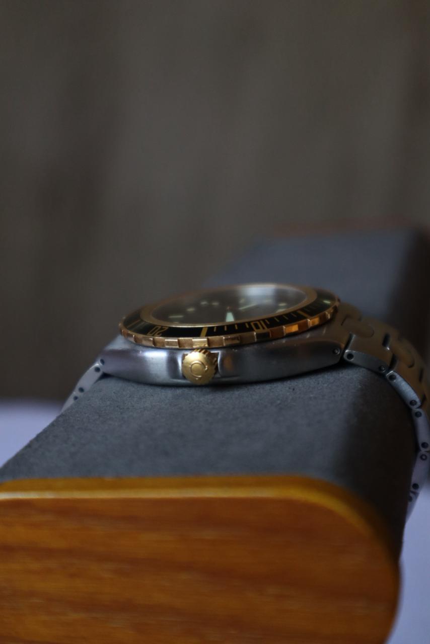 Vintage TwoTone OMEGA “Pre-Bond” SeaMaster 200 🌊 Gold &amp; Steel&nbsp;