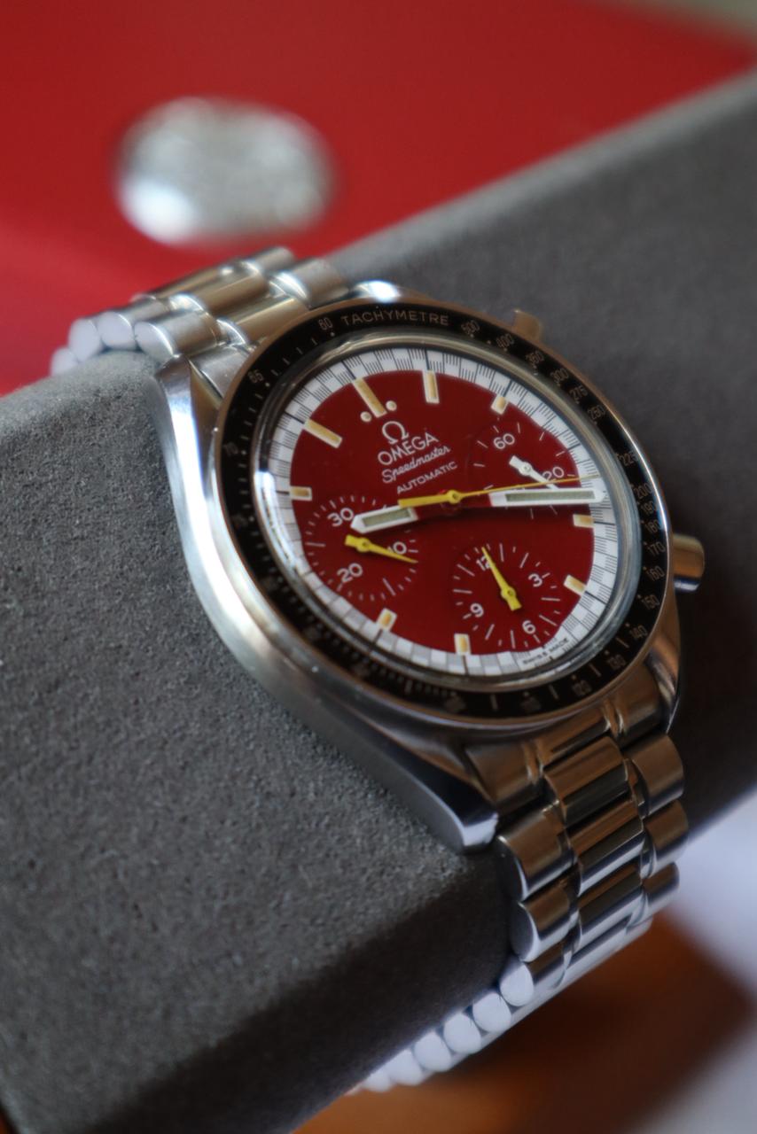 Rare OMEGA Speedmaster “Schumacher F1” 🏎️🏁