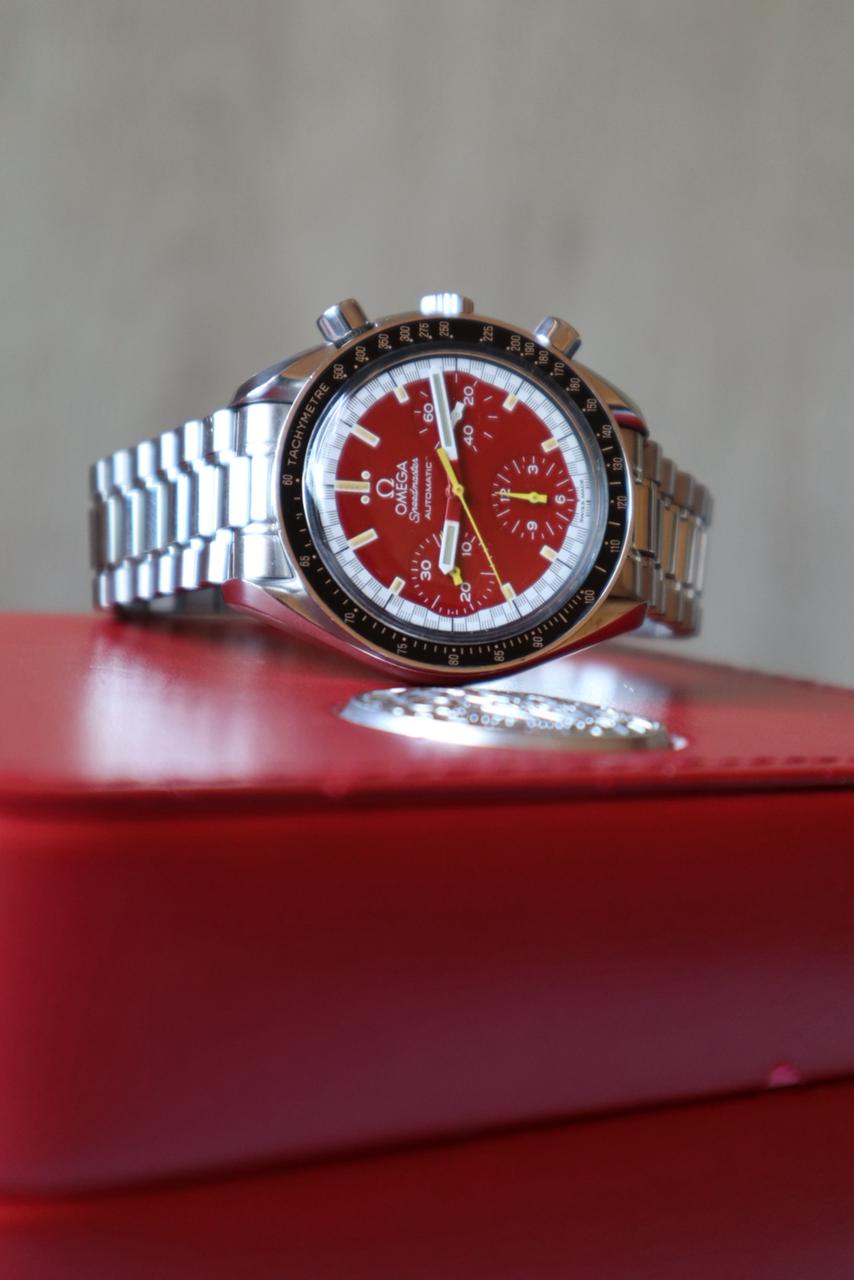 Rare OMEGA Speedmaster “Schumacher F1” 🏎️🏁