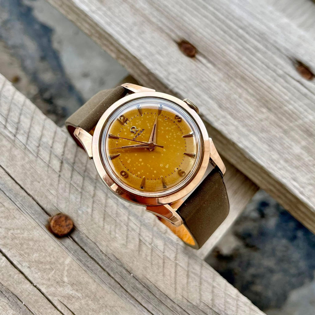 1950’s Vintage OMEGA Ω with stunning tropical patina