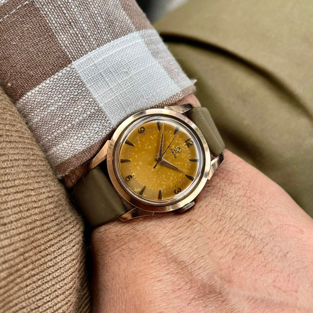 1950’s Vintage OMEGA Ω with stunning tropical patina