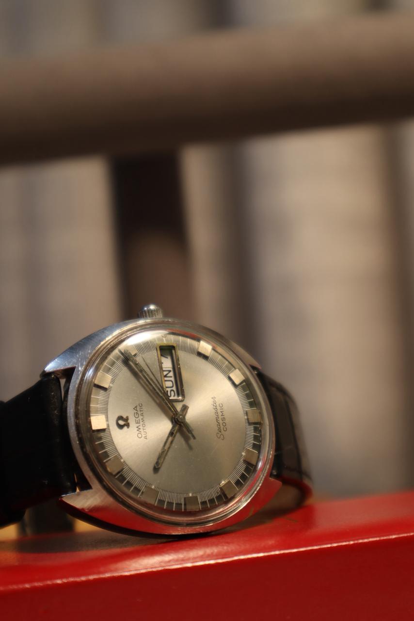 Vintage Ω Seamaster Cosmic DayDate &nbsp;1960’s - 1970’s ~ Rare Silver