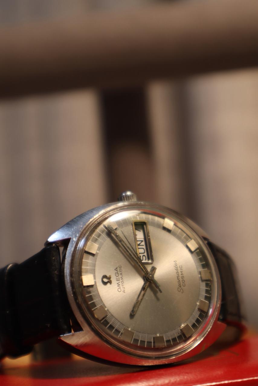 Vintage Ω Seamaster Cosmic DayDate &nbsp;1960’s - 1970’s ~ Rare Silver
