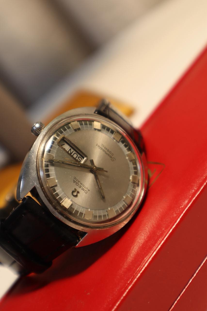 Vintage Ω Seamaster Cosmic DayDate &nbsp;1960’s - 1970’s ~ Rare Silver