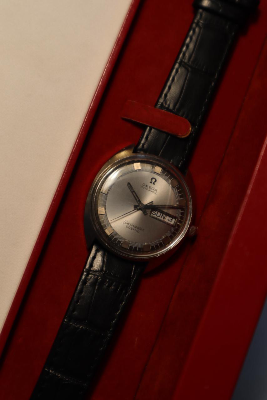 Vintage Ω Seamaster Cosmic DayDate &nbsp;1960’s - 1970’s ~ Rare Silver