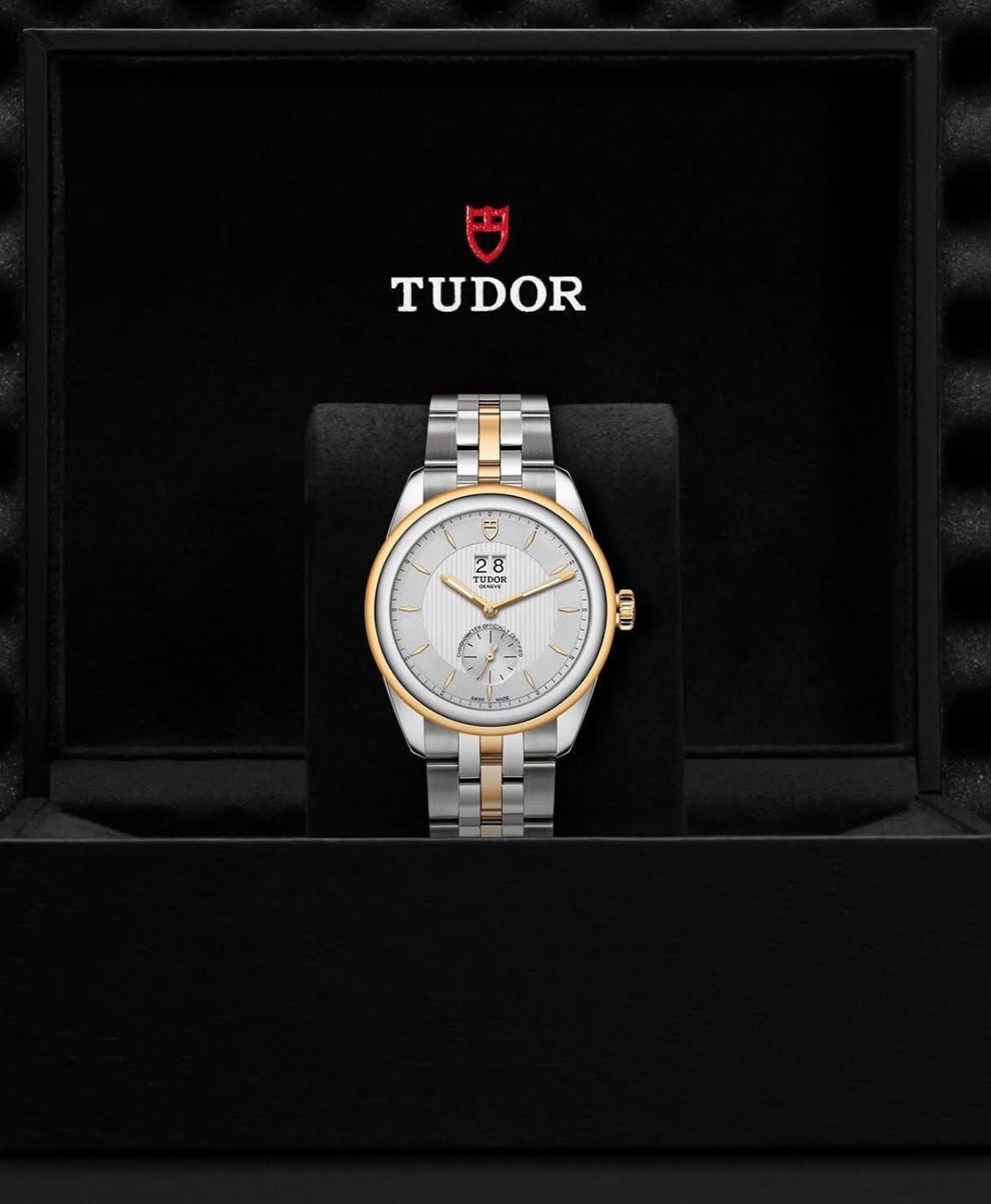 Tudor Glamour Double Date 18k Gold &amp; Steel ✨