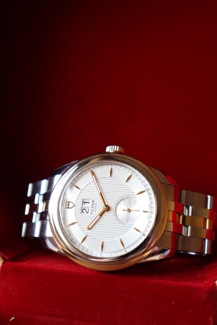 Tudor Glamour Double Date 18k Gold &amp; Steel ✨