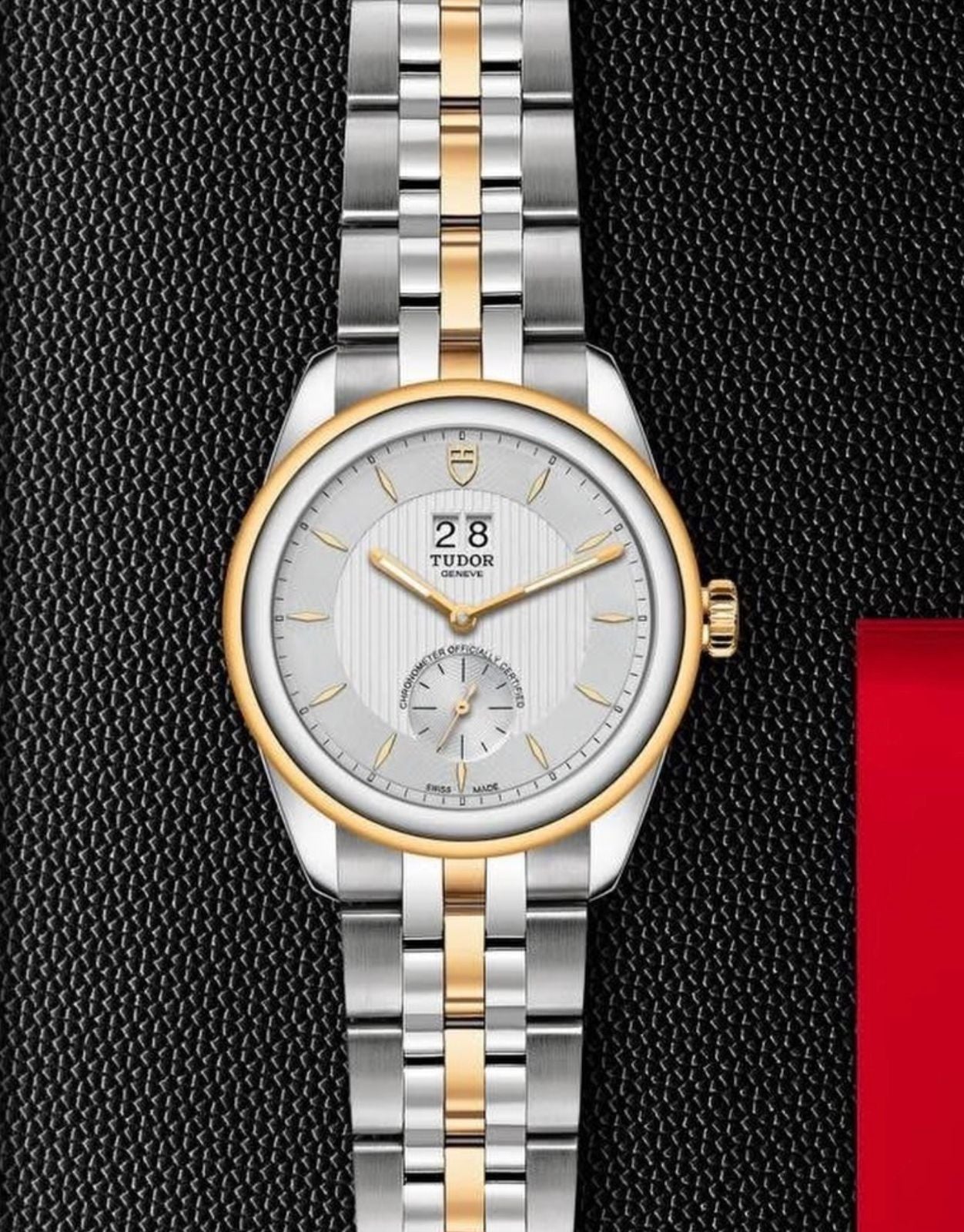 Tudor Glamour Double Date 18k Gold &amp; Steel ✨