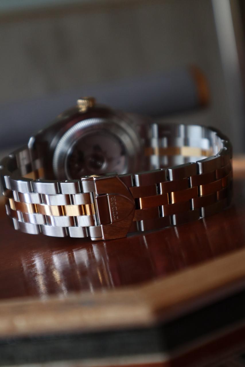Tudor Glamour Double Date 18k Gold &amp; Steel ✨