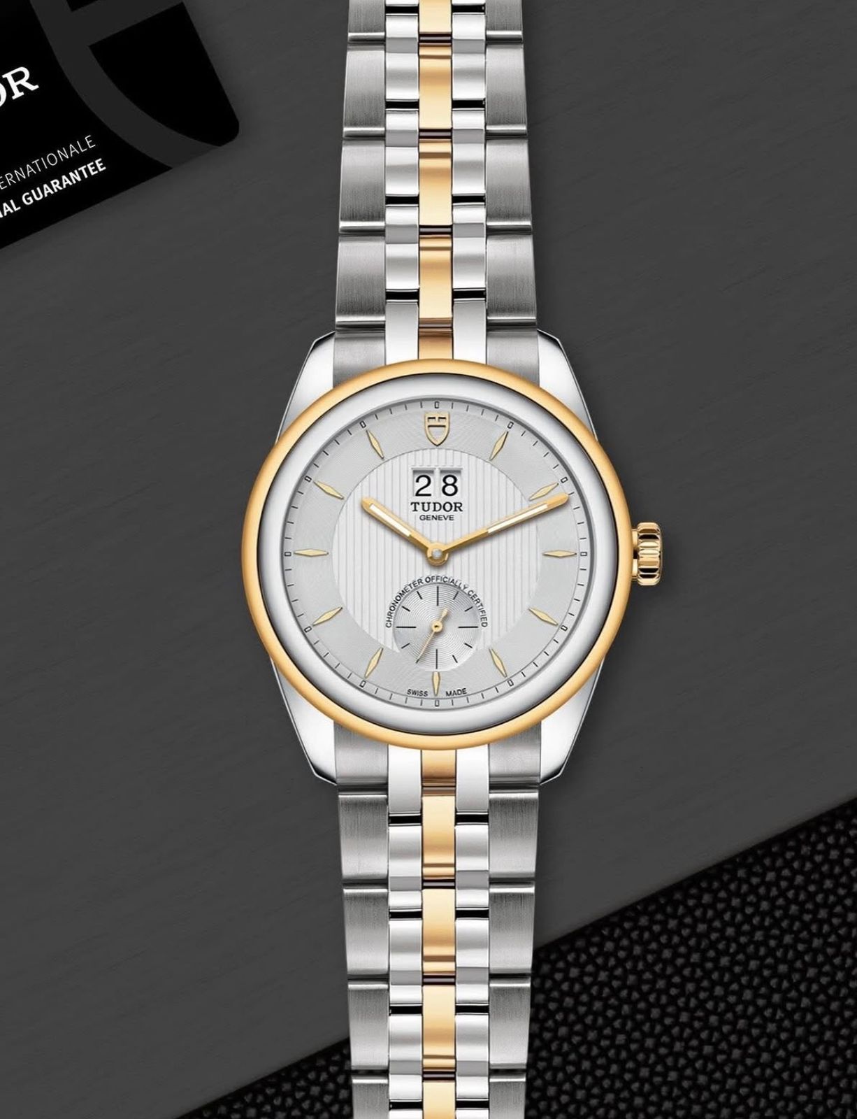 Tudor Glamour Double Date 18k Gold &amp; Steel ✨
