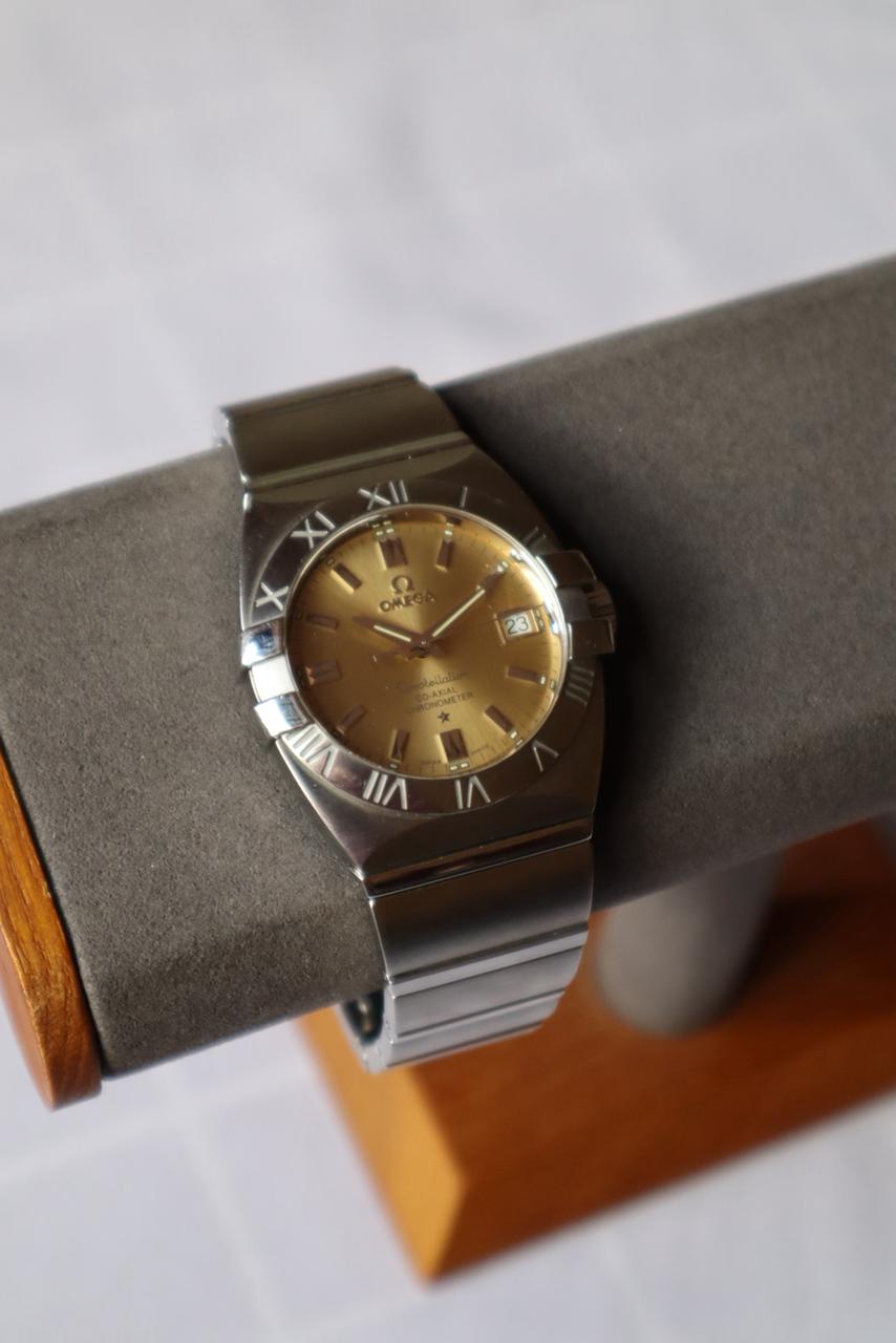OMEGA CONSTELLATION DOUBLE-EAGLE 38mm ~ Unique Dial 💛
