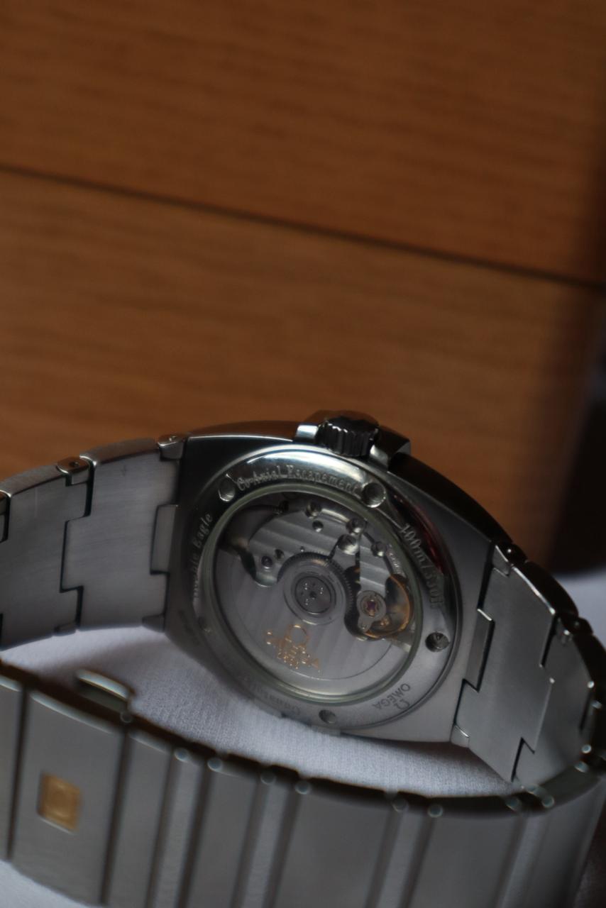 OMEGA CONSTELLATION DOUBLE-EAGLE 38mm ~ Unique Dial 💛