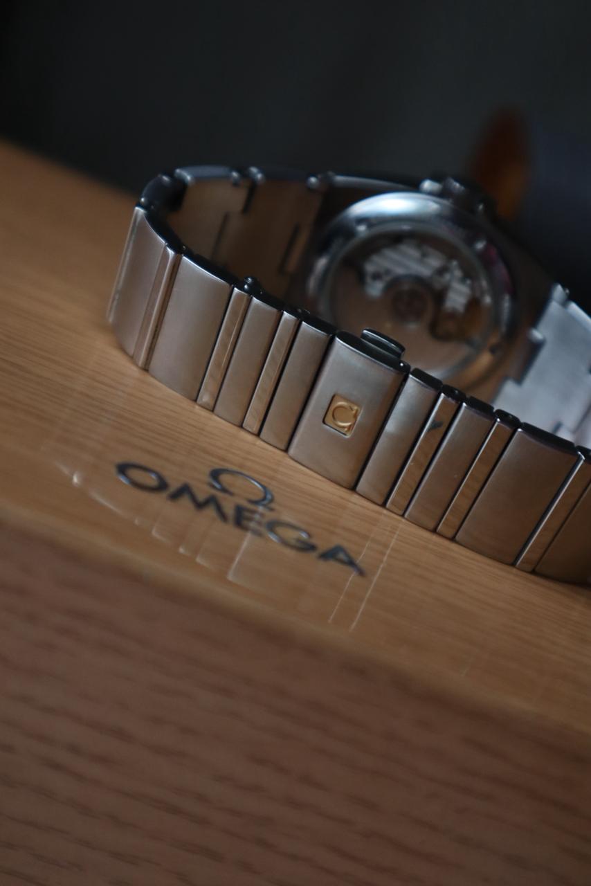 OMEGA CONSTELLATION DOUBLE-EAGLE 38mm ~ Unique Dial 💛