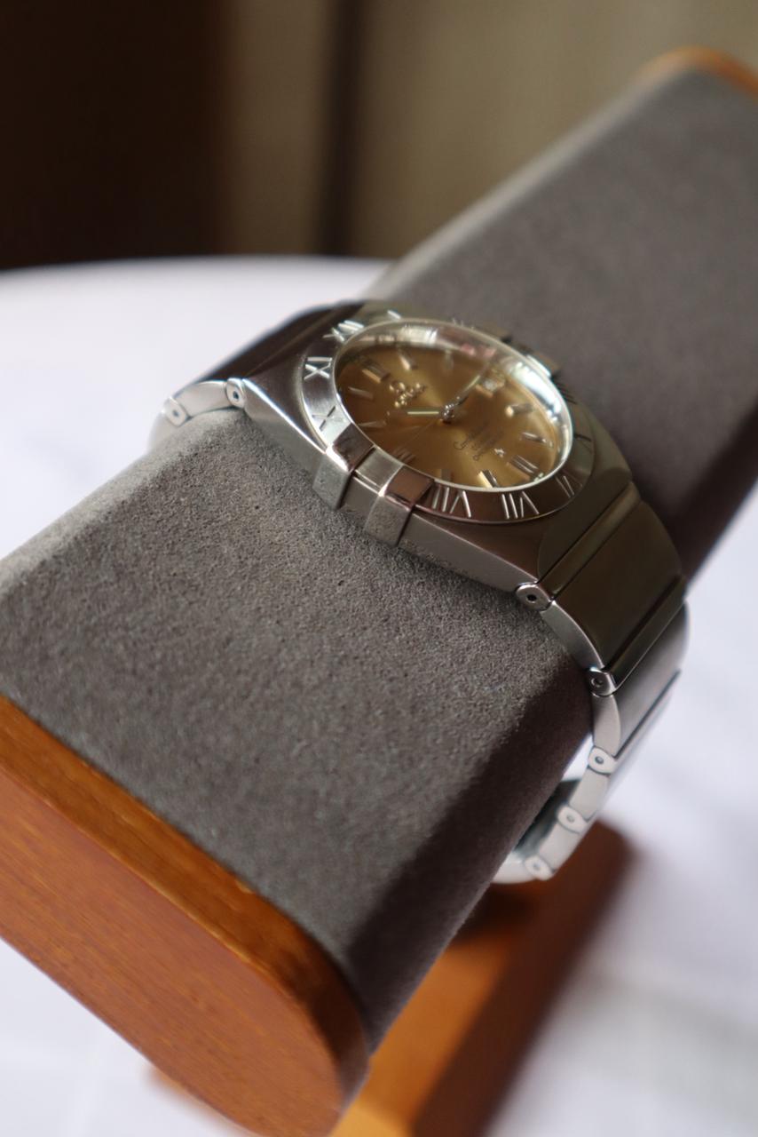 OMEGA CONSTELLATION DOUBLE-EAGLE 38mm ~ Unique Dial 💛