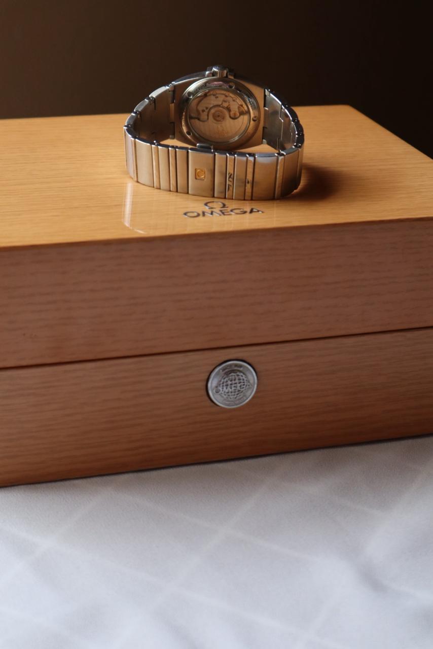 OMEGA CONSTELLATION DOUBLE-EAGLE 38mm ~ Unique Dial 💛