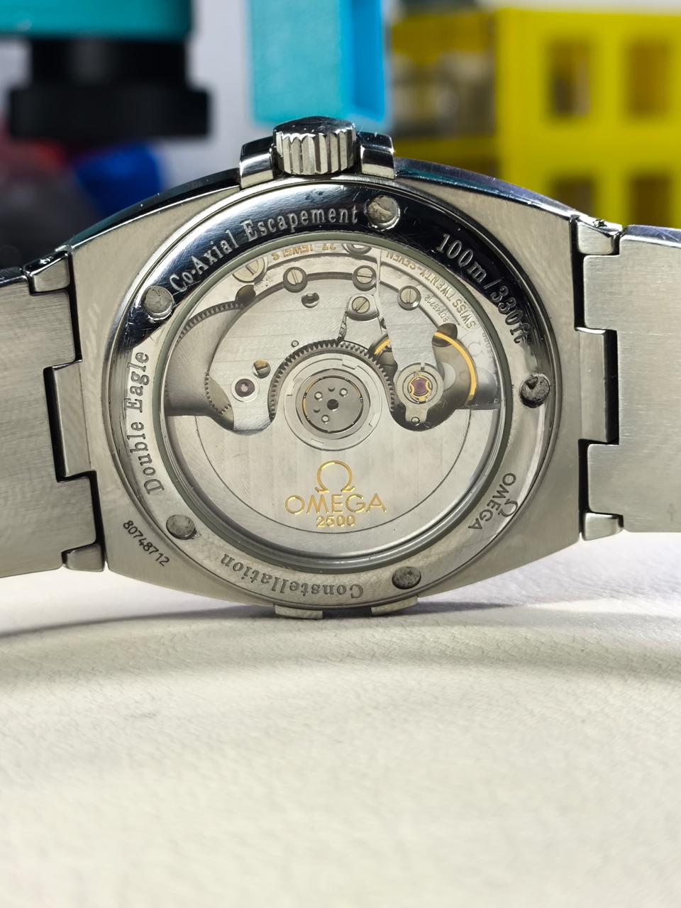 OMEGA CONSTELLATION DOUBLE-EAGLE 38mm ~ Unique Dial 💛