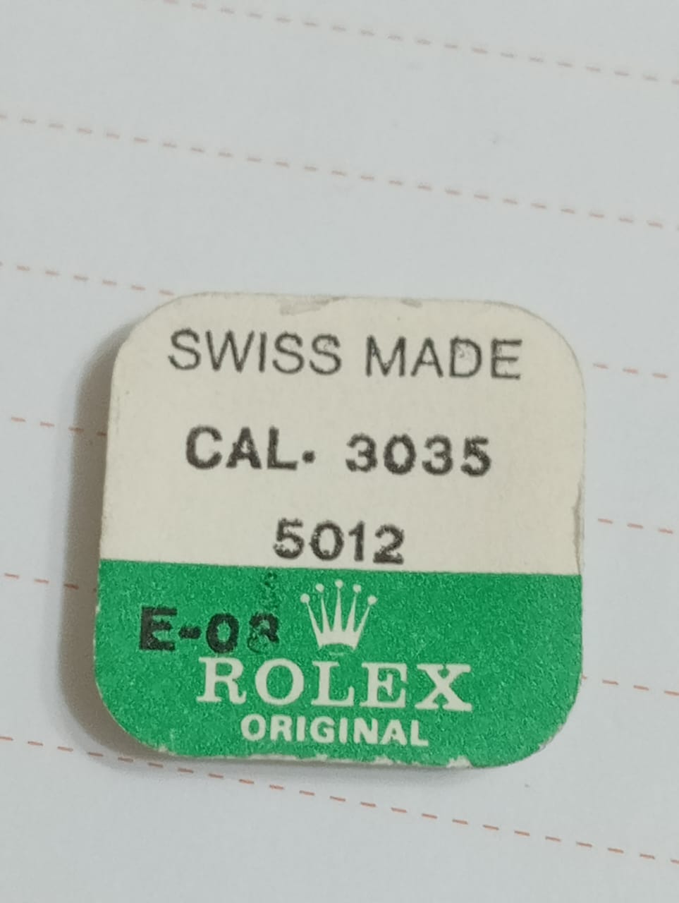 ROLEX PARTS 3035/5012 GREAT WHEEL