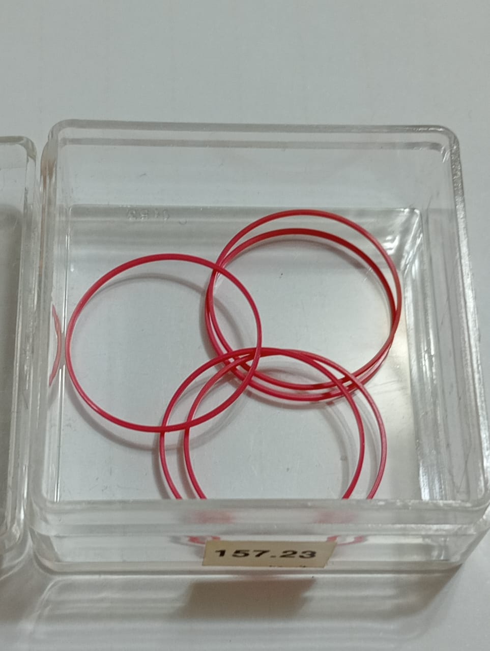 GUCCI ORIGINAL GASKET GLASS-PART.157.23JT.LUN.8900L/PRICE FOR ONE GASKET