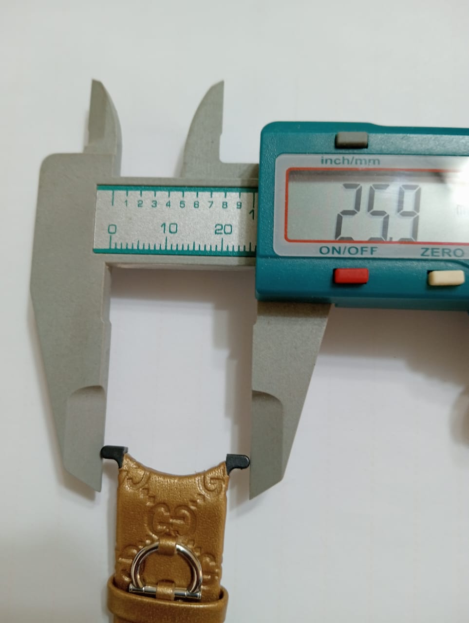 GUCCI ORIGINAL LEATHER BAND PART.YDA 16388