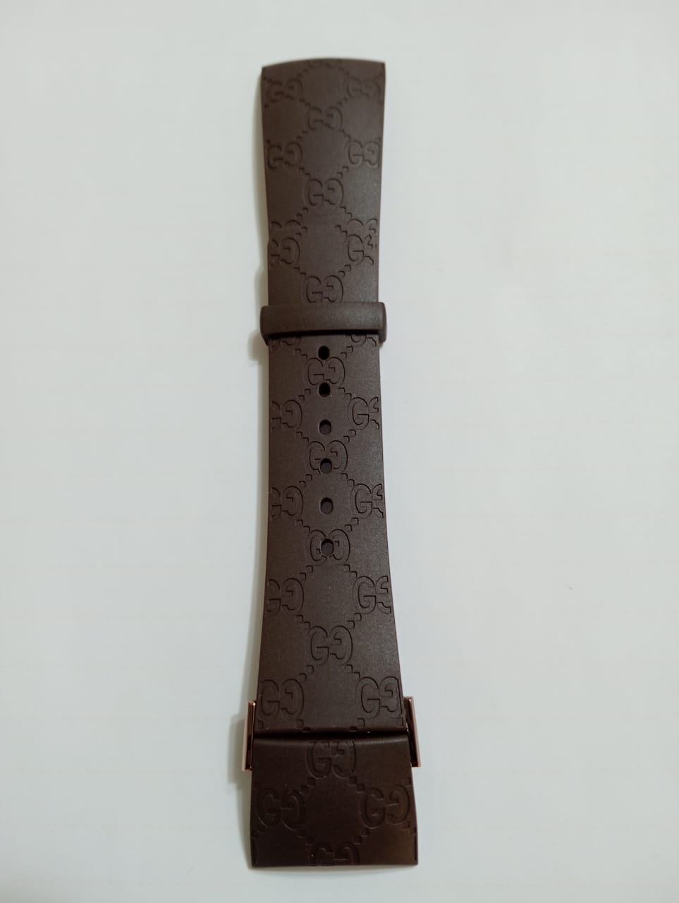 GUCCI ORIGINAL RUBBER BAND PART.YDA 16222/114XL BRN RUB SHT SAV+EXT LK