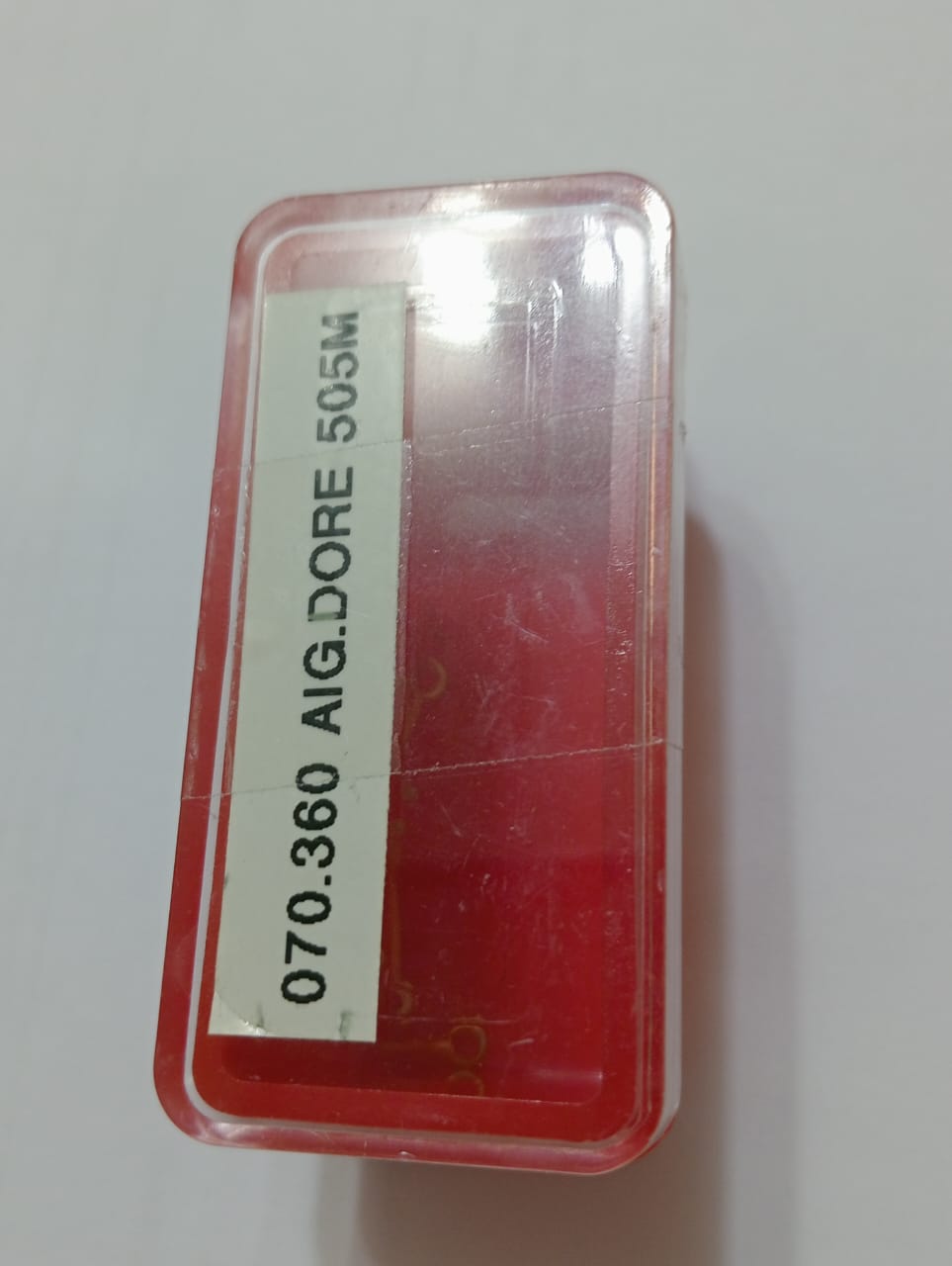 GUCCI ORIGINAL HANDS PART.070.360 DORE 505M/PRICE FOR HANDS SET