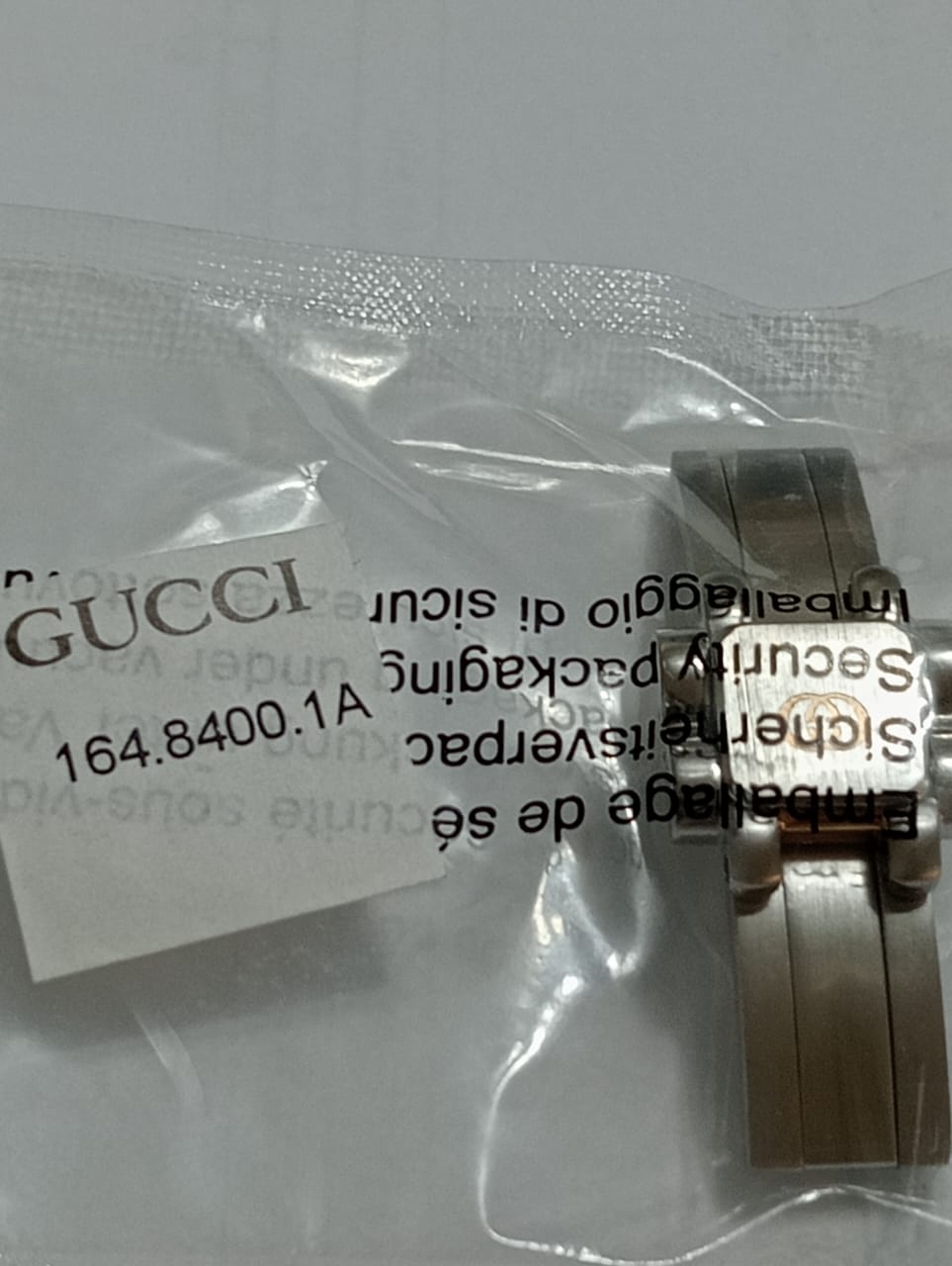 GUCCI ORIGINAL CLASP PART.164.8400.1A/15mm/PRICE FOR ONE CLASP