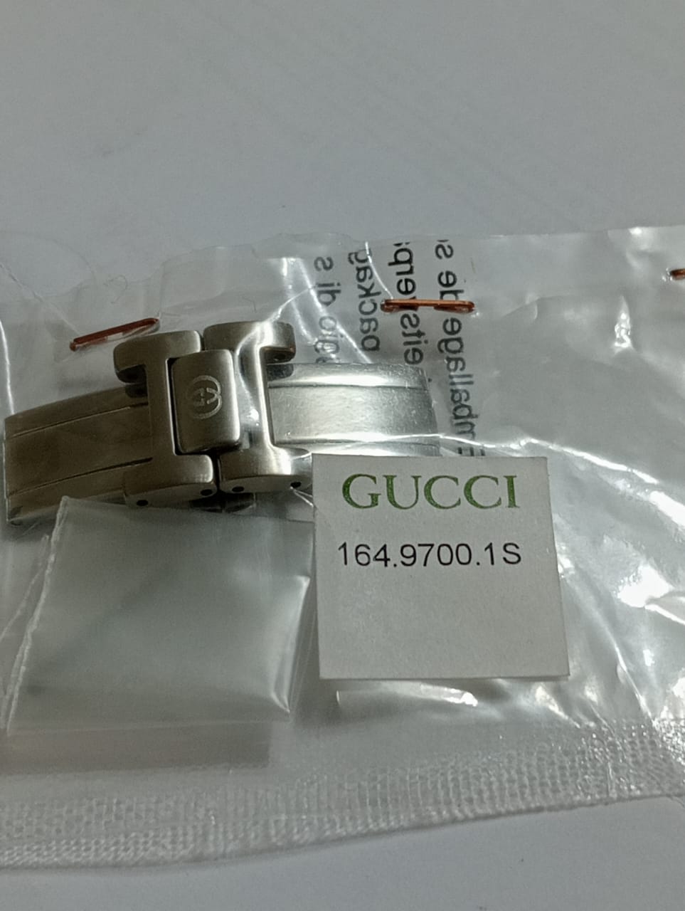 GUCCI ORIGINAL CLASP PART.164.9700.1S/16mm/PRICE FOR ONE CLASP