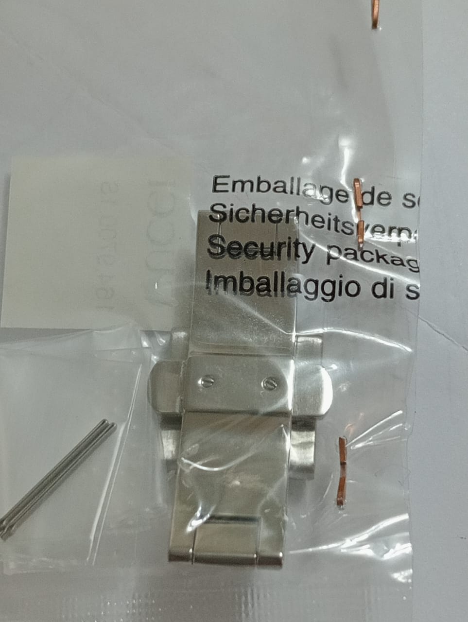 GUCCI ORIGINAL CLASP PART.164.9700.1S/16mm/PRICE FOR ONE CLASP