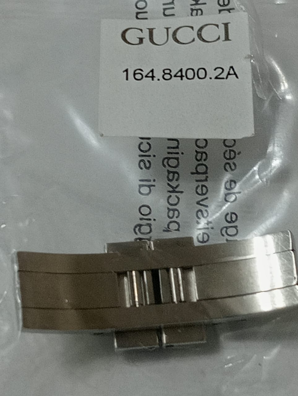 GUCCI ORIGINAL CLASP PART.164.8400.2A/14mm/PRICE FOR ONE CLASP