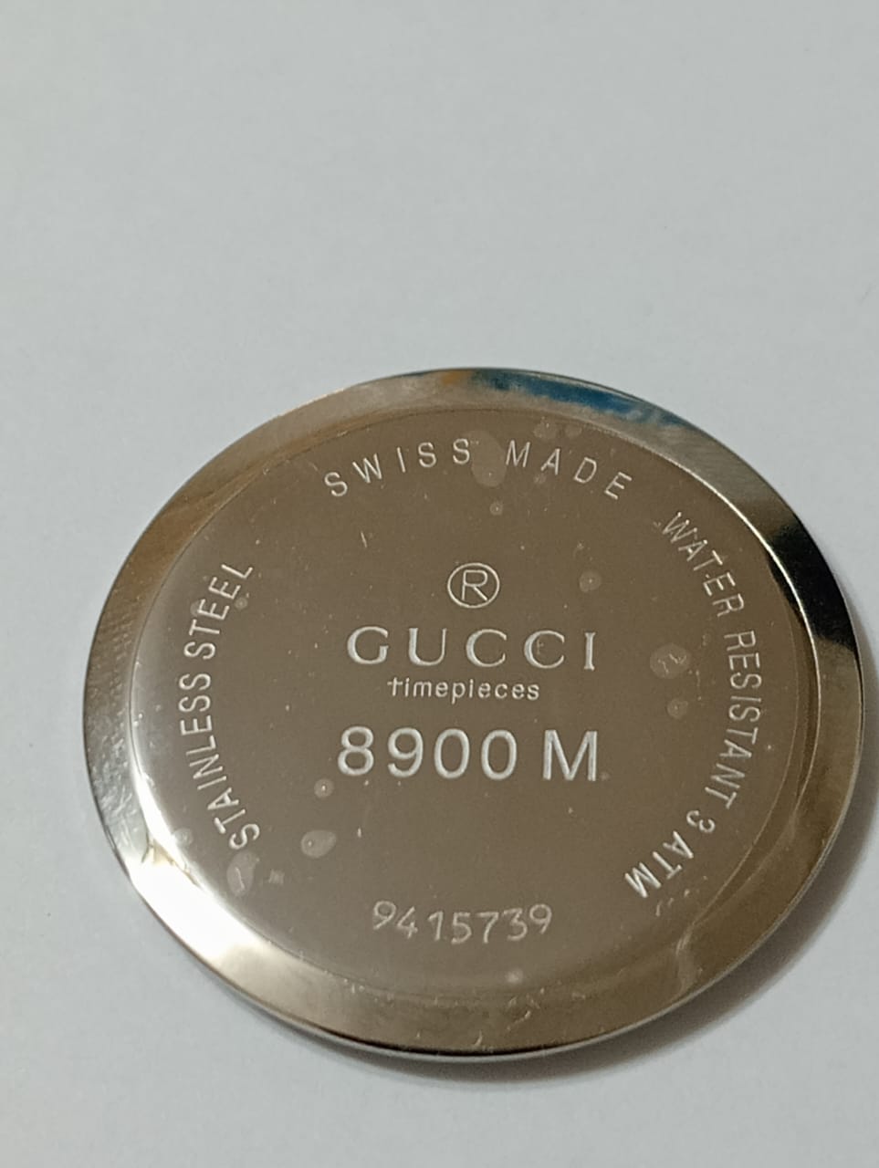GUCCI ORIGINAL CASEBACK PART.8900M/31mm
