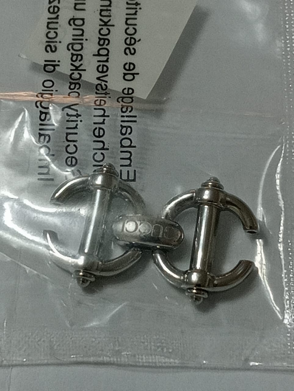 GUCCI ORIGINAL CLASP PART.164.6400.2S/PRICE FOR ONE CLASP