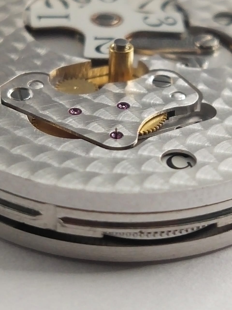 Korum Movement 2892A2/ With Double Window with Power Reserve at 6 o'clock