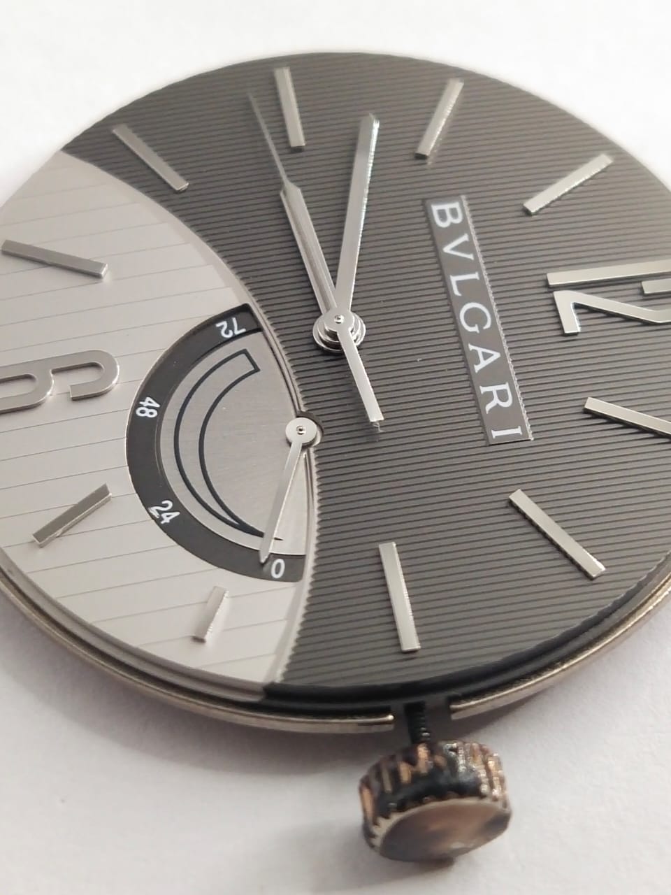 Bulgari Pour Receiver Movement cal. 1103.4 With dial, with hands, with movement holder / Complete work