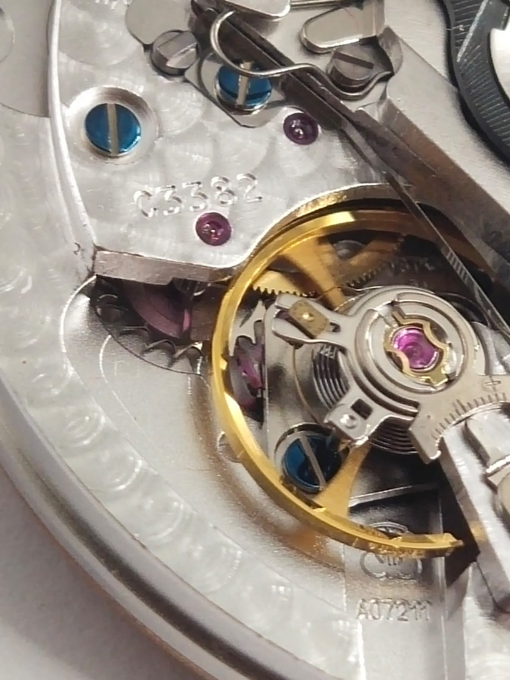ETA 7750/C3382 movement, large size... Works with Chopard movements, Concorde movements, and other models with dials and small hands... Full functionality
