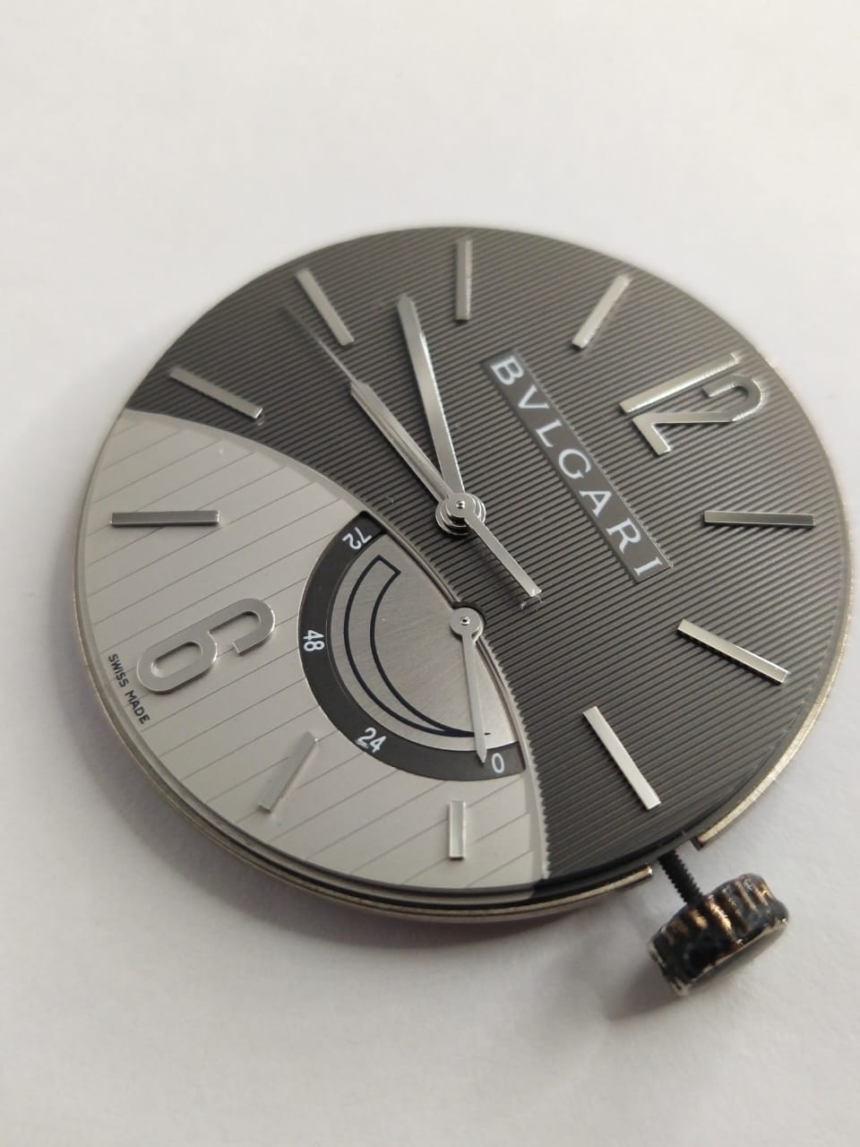 Bulgari Pour Receiver Movement cal. 1103.4 With dial, with hands, with movement holder / Complete work