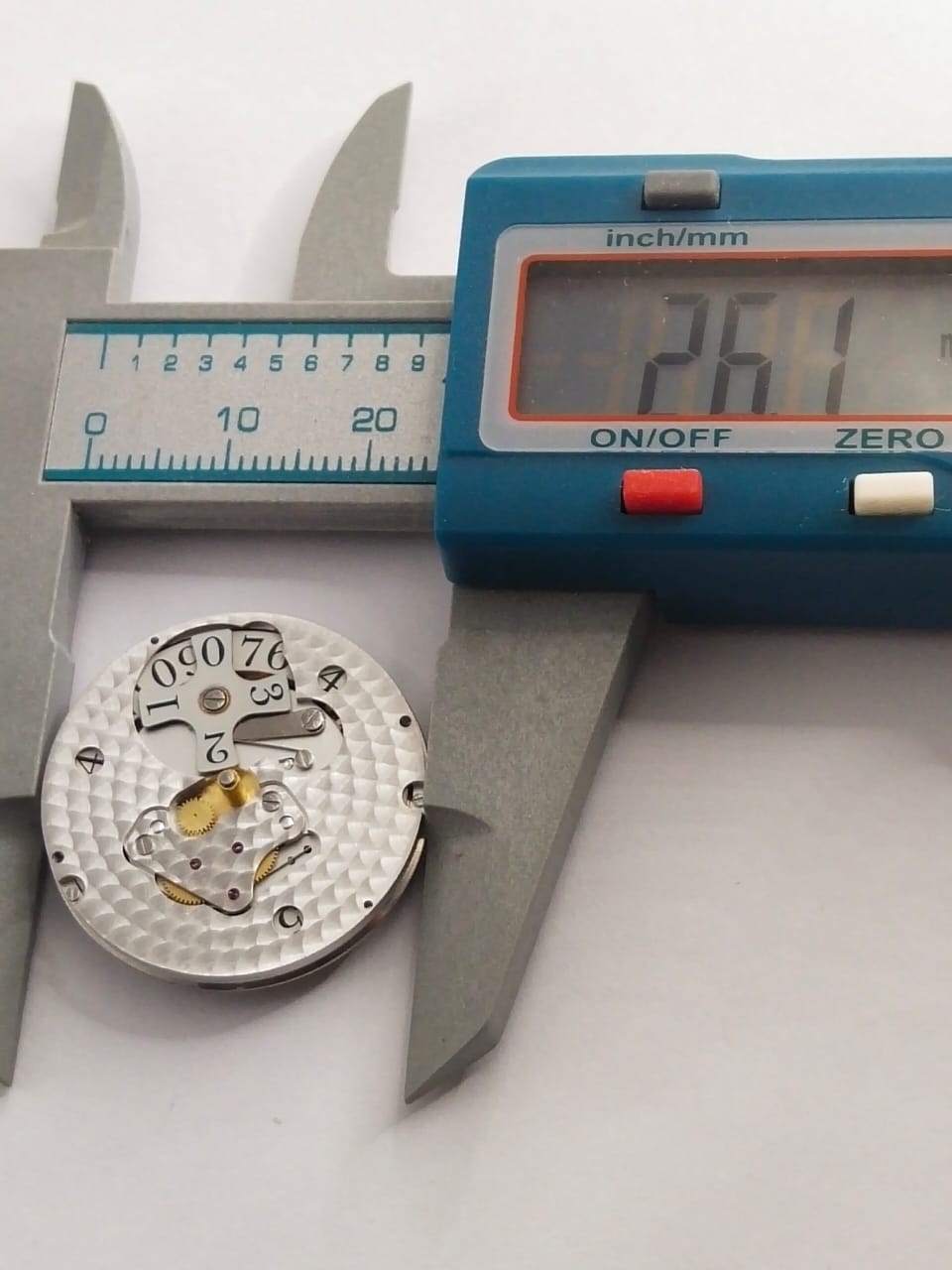 Korum Movement 2892A2/ With Double Window with Power Reserve at 6 o'clock