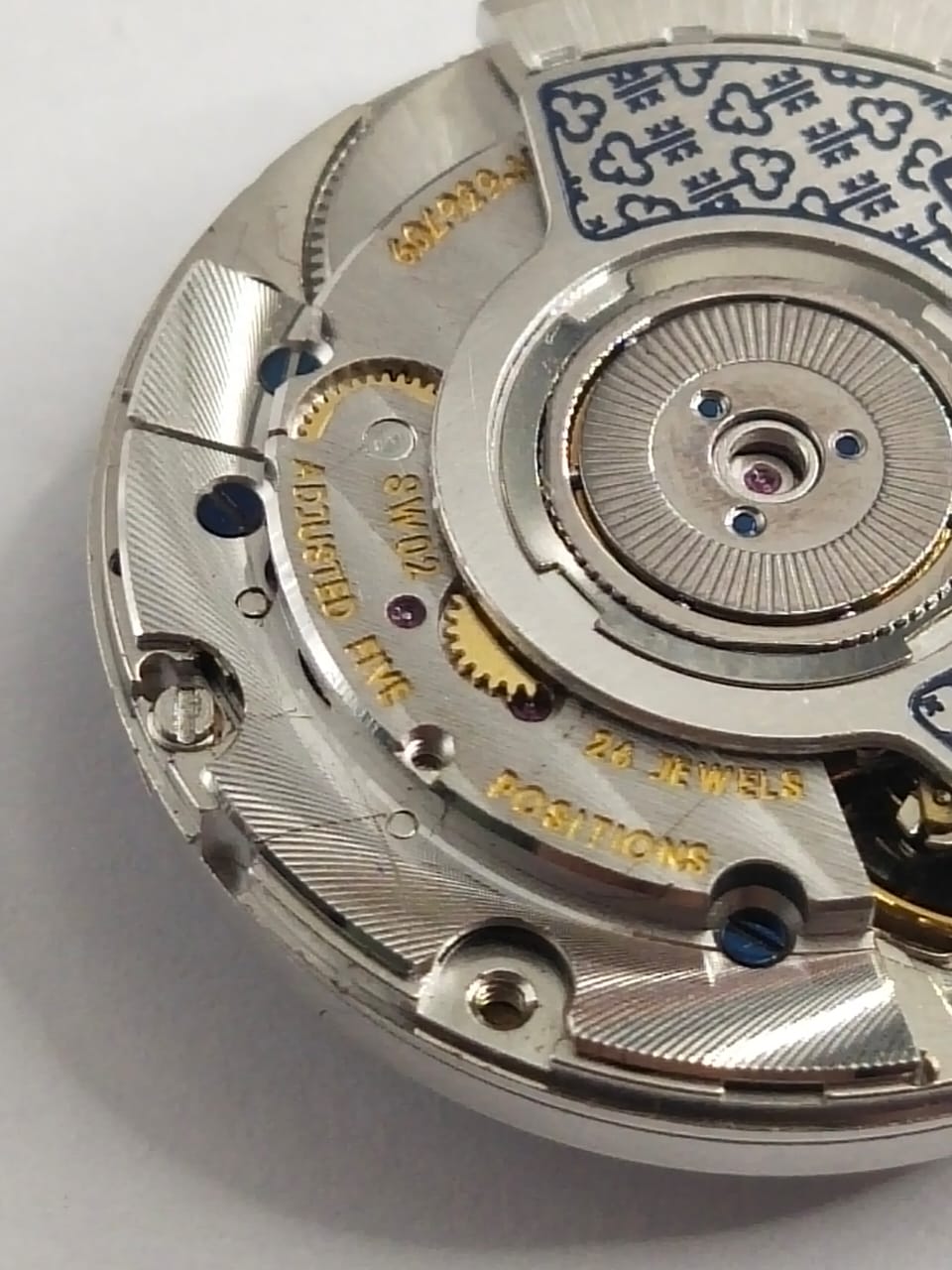 Korum Movement 2892A2/ With Double Window with Power Reserve at 6 o'clock