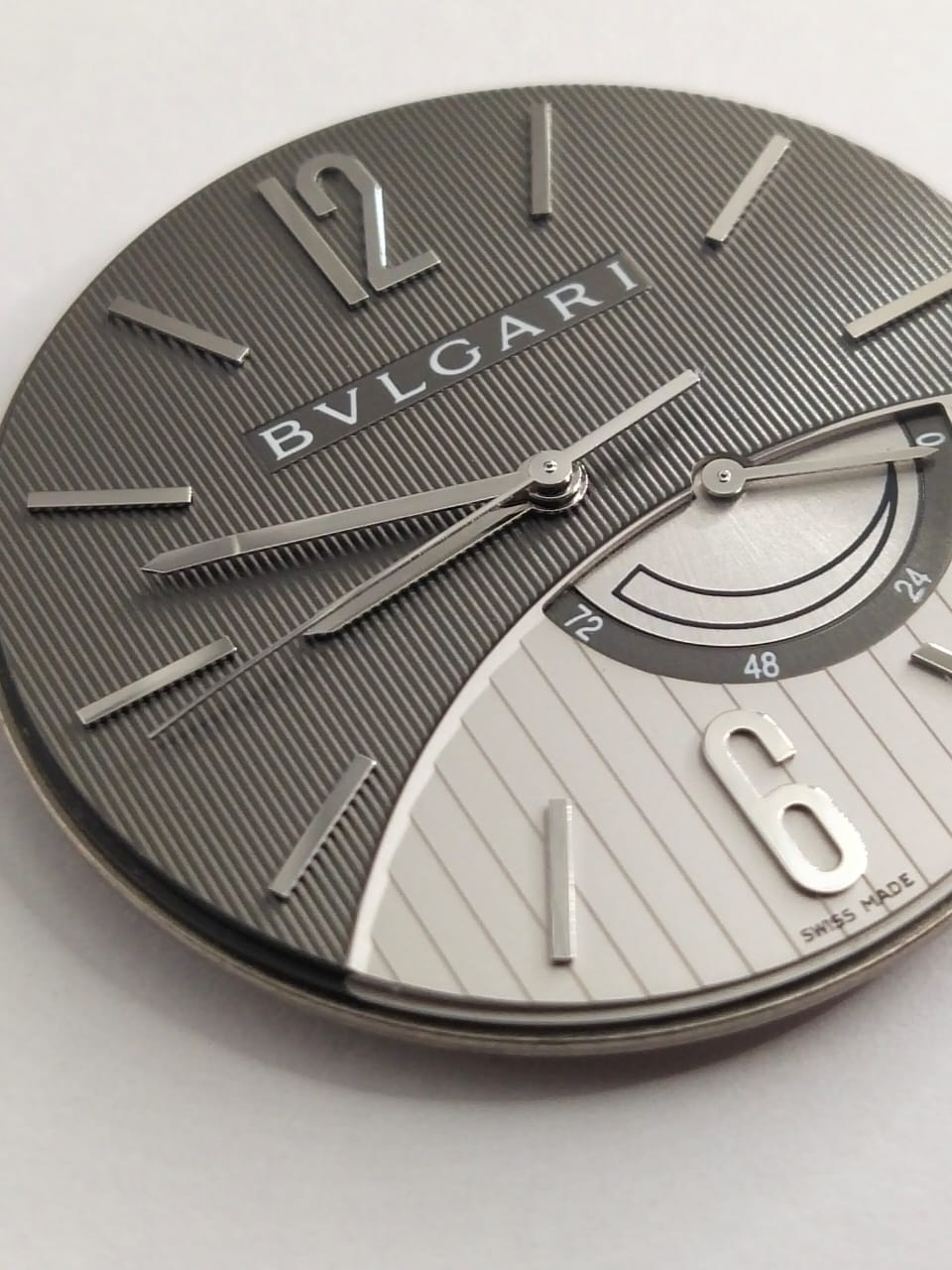 Bulgari Pour Receiver Movement cal. 1103.4 With dial, with hands, with movement holder / Complete work