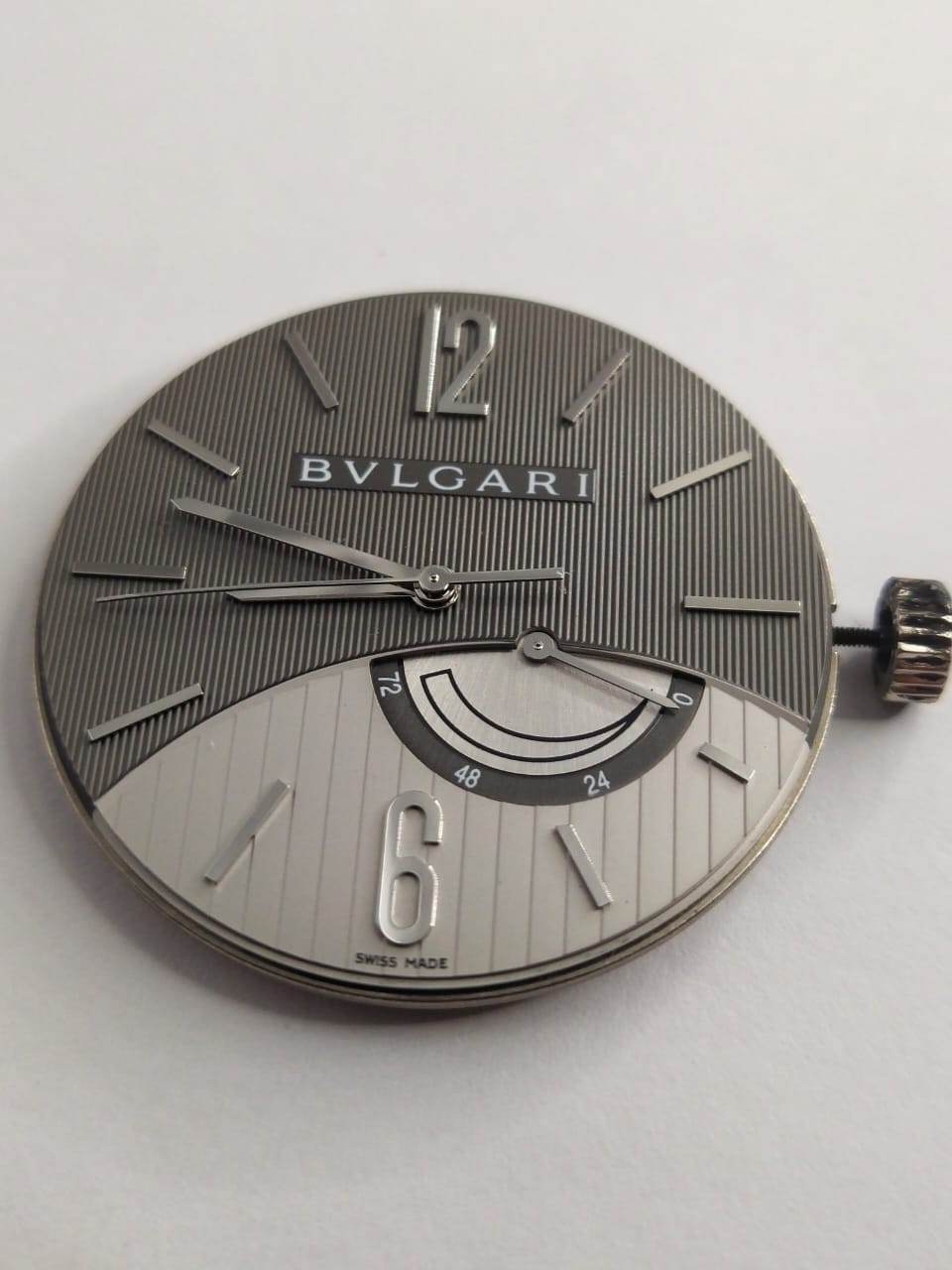 Bulgari Pour Receiver Movement cal. 1103.4 With dial, with hands, with movement holder / Complete work