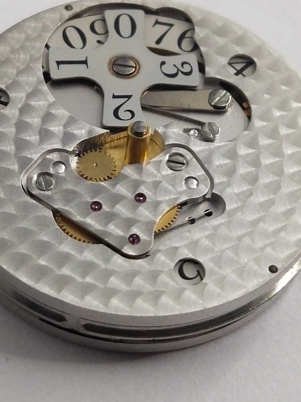 Korum Movement 2892A2/ With Double Window with Power Reserve at 6 o'clock