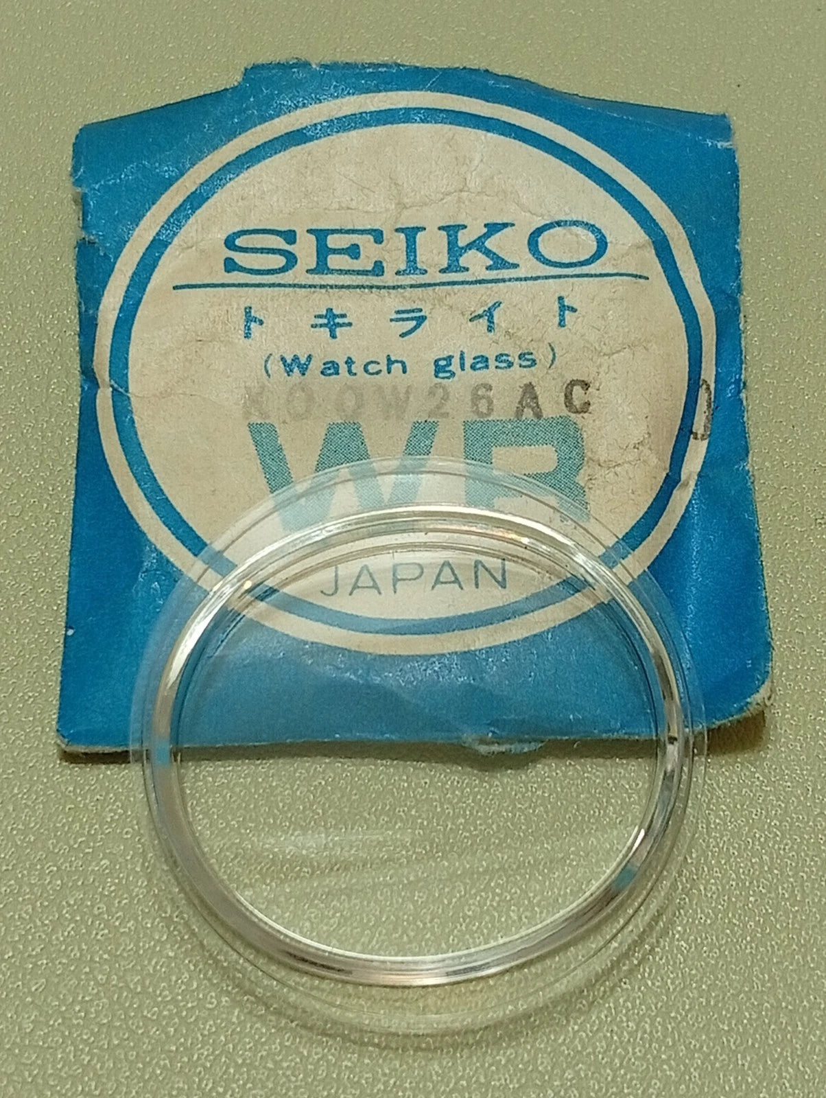 SeikoGlass K00W26AN For Seiko 2206-5000 NOS
